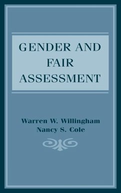 Gender and Fair Assessment (eBook, PDF) - Willingham, Warren W.; Cole, Nancy S.