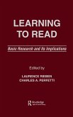 Learning To Read (eBook, PDF)
