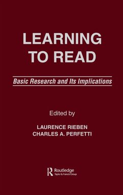 Learning To Read (eBook, PDF)