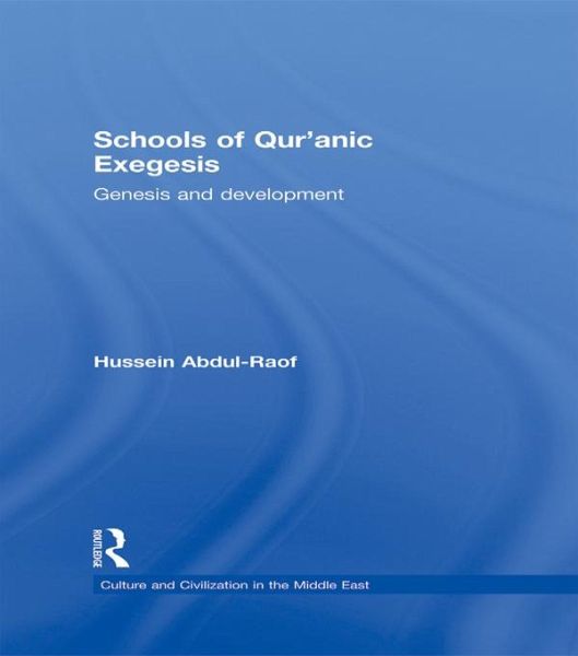 Schools of Qur'anic Exegesis (eBook, PDF)