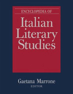 Cover Encyclopedia of Italian Literary Studies (eBook, PDF)