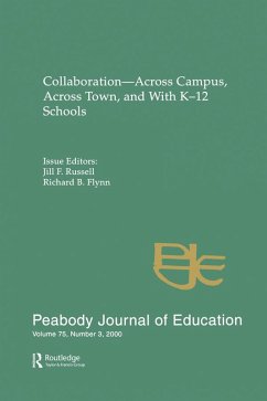 Cover Collaboration--across Campus, Across Town, and With K-12 Schools (eBook, PDF)