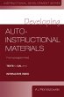 Developing Auto-instructional Materials... - Bild 1