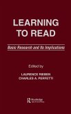 Learning To Read (eBook, ePUB)