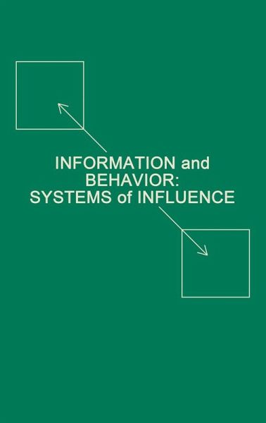 Information and Behavior (eBook, PDF) Information and Behavior (eBook, PDF)