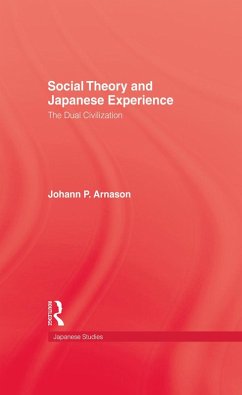Cover Social Theory and Japanese Experience (eBook, ePUB)