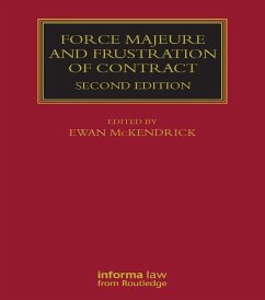 Cover Force Majeure and Frustration of Contract (eBook, PDF)