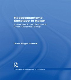 Raddoppiamento Sintattico in Italian (eBook, PDF) - Borrelli, Doris Angel