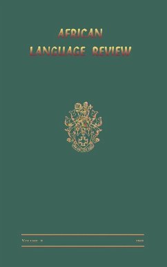 African Language Review (eBook, ePUB)