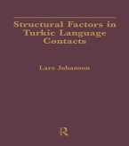 Structural Factors in Turkic Language Contacts (eBook, ePUB)