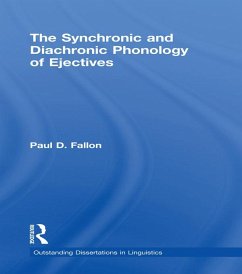 Cover The Synchronic and Diachronic Phonology of Ejectives (eBook, ePUB)