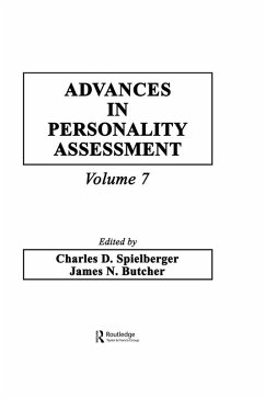 Advances in Personality Assessment (eBook, PDF)