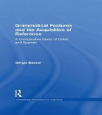 Grammatical Features and the Acquisition of Reference (eBook, ePUB)