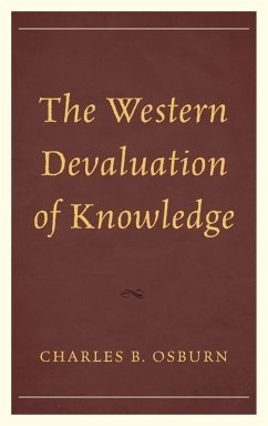 Cover The Western Devaluation of Knowledge (eBook, ePUB)
