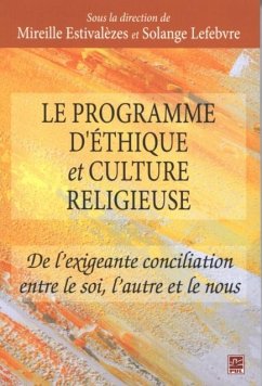 Cover Le programme d'ethique et culture religieuse (eBook, PDF)