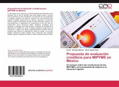 Propuesta de evaluación crediticia para MIPYME en México - González Muñoz, Oscar;Eguía Casis, Alicia