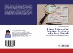 A Novel Software Cost Estimation Techniques using Fuzzy Methods