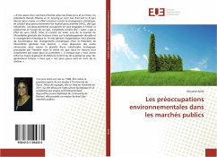 Les préoccupations environnementales dans les marchés publics - Anila, Vinciane