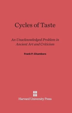 Cycles of Taste - Chambers, Frank P.