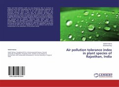 Air pollution tolerance index in plant species of Rajasthan, India