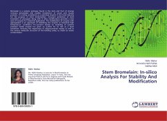 Stem Bromelain: In-silico Analysis For Stability And Modification - Mathur, Nidhi;Pathak, Amrendra Nath;Modi, Vaibhav