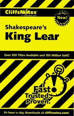 CliffsNotes on Shakespeare's King Lear (eBook, ePUB) - Metzger, Sheri