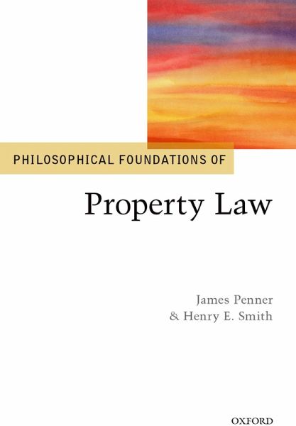 Philosophical Foundations of Property Law (eBook, PDF)