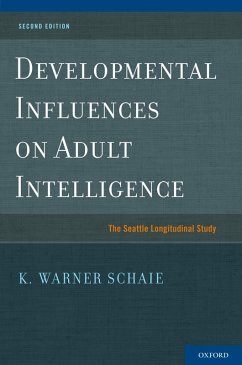 Developmental Influences on Adult Intelligence (eBook, PDF) - Schaie, K. Warner