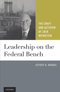 Leadership on the Federal Bench (eBook, PDF) - Morris, Jeffrey B.