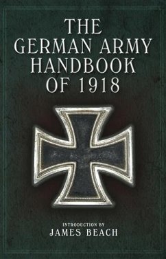 Cover German Army Handbook of 1918 (eBook, ePUB)