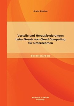 Vorteile und Herausforderungen beim Einsatz von Cloud Computing für Unternehmen - Schnürer, Armin
