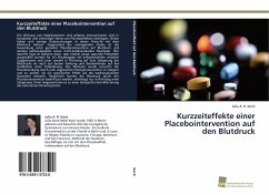 Kurzzeiteffekte einer Placebointervention auf den Blutdruck - Koch, Julia A. R.