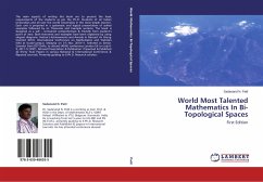 World Most Talented Mathematics In Bi-Topological Spaces - Patil, Sadanand N.