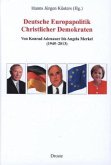 Deutsche Europapolitik Christlicher Demokraten