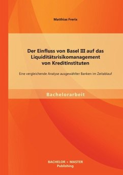 Der Einfluss von Basel III auf das Liquiditätsrisikomanagement von Kreditinstituten: Eine vergleichende Analyse ausgewählter Banken im Zeitablauf - Frerix, Matthias