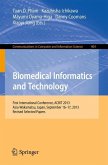 Biomedical Informatics and Technology