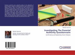 Investigating The Parental Authority Questionnaire - Hill, Michelle Toston