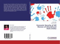 Economic Security of Hill Women of Uttarakhand State (India)