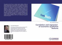 Correlation and regression of economic qualitative features