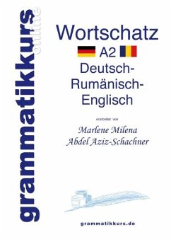 Wörterbuch Deutsch - Rumänisch - Englisch Niveau A2 - Abdel Aziz-Schachner, Marlene Milena
