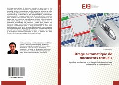 Titrage automatique de documents textuels - Lopez, Cédric