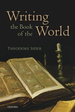 Writing the Book of the World - Sider, Theodore