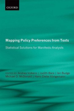 Mapping Policy Preferences from Texts III: Statistical Solutions for Manifesto Analysts - Volkens, Andrea; Bara, Judith; Budge, Ian