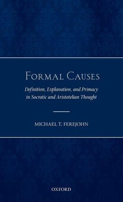Formal Causes - Ferejohn, Michael T