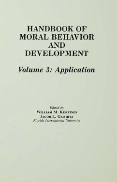 Cover Handbook of Moral Behavior and Development (eBook, ePUB)