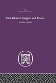 Max Weber's Insights and Errors (eBook, PDF)