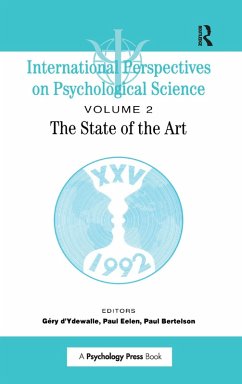 Cover International Perspectives On Psychological Science, II: The State of the Art (eBook, ePUB)