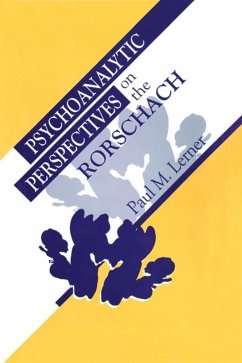 Psychoanalytic Perspectives on the Rorschach (eBook, ePUB) - Lerner, Paul M.
