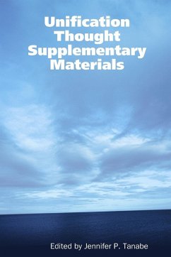 Unification Thought Supplementary Materials - Tanabe, Jennifer