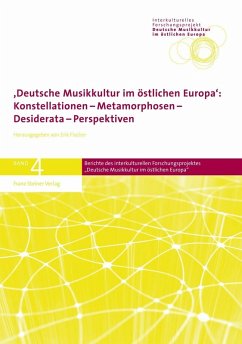 Deutsche Musikkultur im östlichen Europa (eBook, PDF)